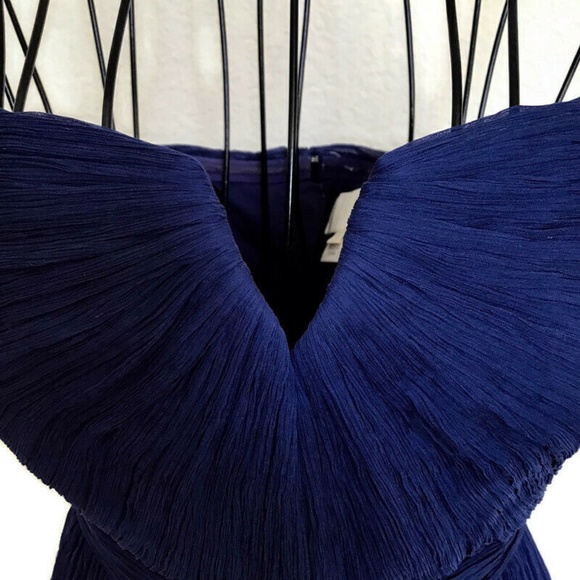 J. Crew Elegant Navy Blue Maxi Dress - Picture 2 of 8